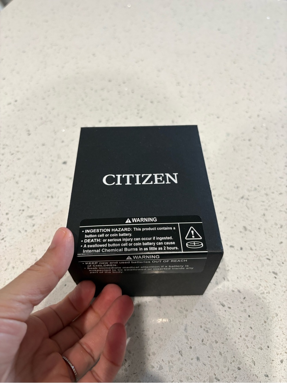 NEW Citizen eco Drive Torso silver gold Branded Watch Box